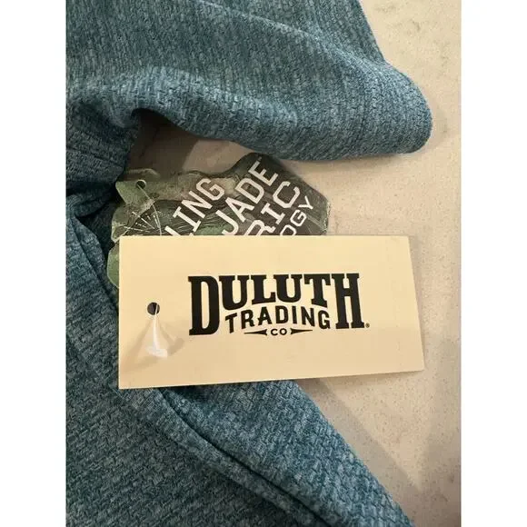 Duluth Trading Men’s Shirt NWT Armachilo Cooling Relaxed Fit Polo Blue XL - Picture 6 of 13